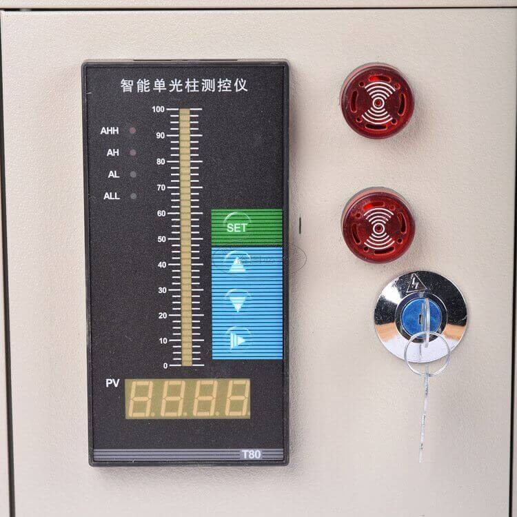 消防水池液位顯示器報警箱不銹鋼水箱顯示